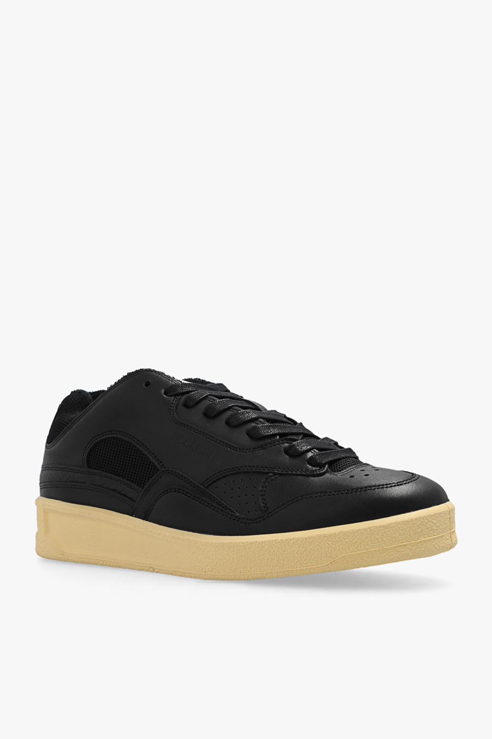 Jil Sander low-top platform sneakers - IetpShops Morocco - Black